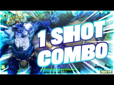 Smite: FULL DAMAGE Ymir and Horus ONE SHOT ULT COMBO!!!