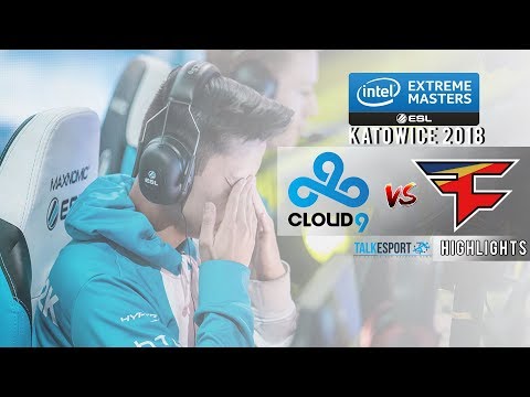 Best of IEM Katowice 2018 - C9 vs FaZe Quarter Finals Highlights