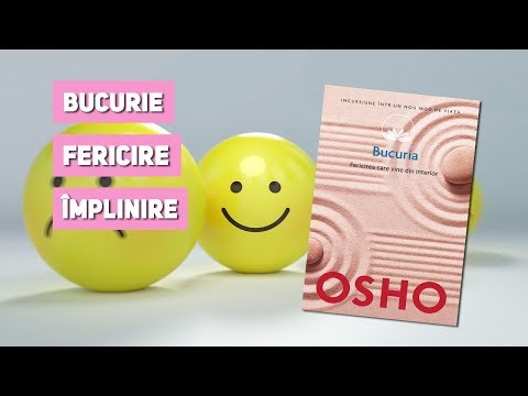 Semn de carte Ep. 193 - Osho - Bucuria. Fericirea care vine din interior