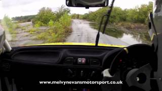 preview picture of video 'Woodbridge Stages 2012- Meirion Evans/Arwel Jenkins Nissan Micra J1000'