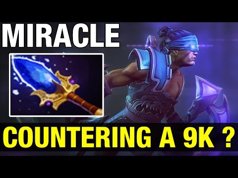 TRYING TO COUNTER MIRACLE ?? - Anti-Mage WITH AGHANIM - Dota 2