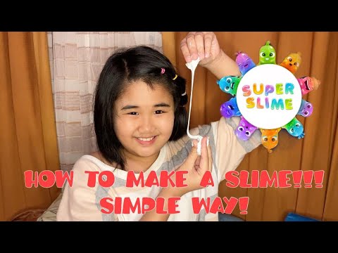 HOW TO MAKE A SLIME??? Quick and Easy!!