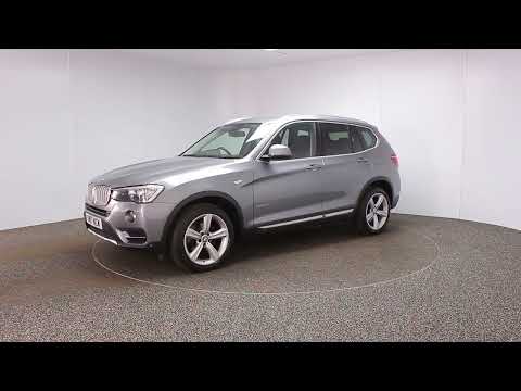 BMW X3 2.0 XDRIVE20D XLINE 5d AUTO 188 BHP 2017