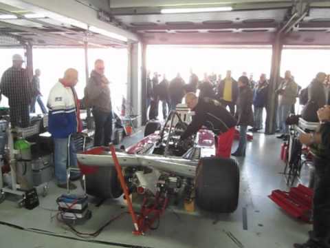 BOSCH Hockenheim Historic 2012 F1 Ferrari 312 T Motor Check
