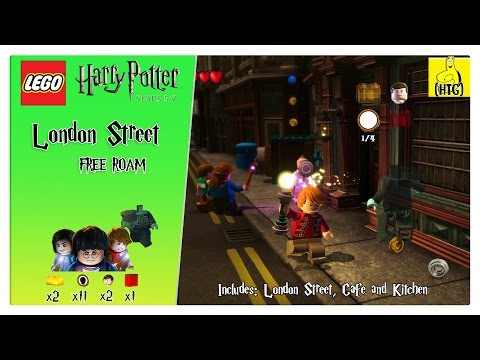 Lego Harry Potter 5-7: London Streets FREE ROAM (All Collectibles) - HTG