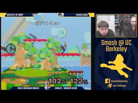 Berkeley Melee Arcadian 2019: Melee Winners Semis - Disciple of Borp vs Charlezard