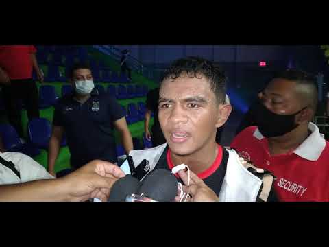 Guerrero Jr Wiston  vencio por la via del Ko a Yordan Escobar el tanquecito en la pelea estelar