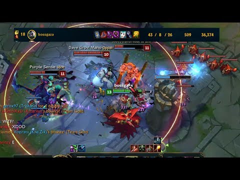 League Of Legends Swain - Swain Montage #38 - 4 vs 6