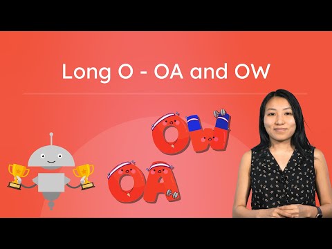 Long O - OA and OW - Learn to Read Long O Words