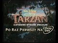 Tarzan 1999 Wydanie 2 Płytowe DVD Disney Zwiastun VHS