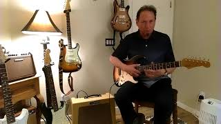Video thumbnail for Whitfill Strat Ash/Rosewood Vs Fender Custom Shop 61 Heavy Relic Strat - Wildwood 10 by Gary Roberts