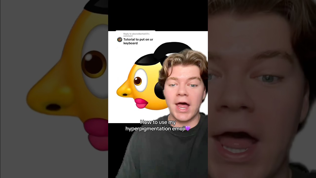 Since you guys loved my hyperpigmentation emoji so much here's a tutorial!💜 #emoji #artist #apple