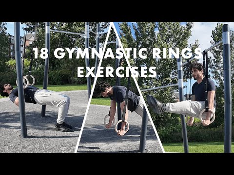18 Gymnastic Rings Exercises | Build Strength & Body Control