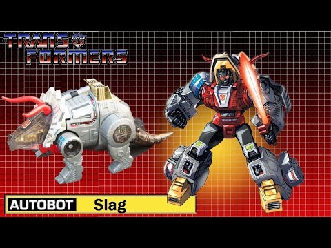 The History of Slag the Dinobot (G1 Transformers Cartoon)