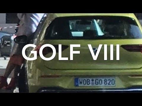 All New Volkswagen Golf VIII  – VW Golf 8 Leak – Neue Original Werbe Bilder. Start 24. Oktober 2019