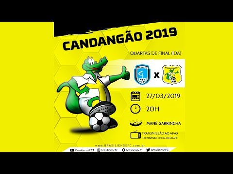 CANDANGÃO 2019 - Quartas de Final (ida) - Capital x Brasiliense - COMPLETO