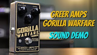 Video thumbnail for All The Rat Goodness! Greer Amps Gorilla Warfare MKII - Pedal Demo by SRGuitar