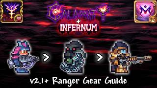 Calamity Brainstorm & Infernum Mode Ranger Gear Progression Guide (v2.1+)