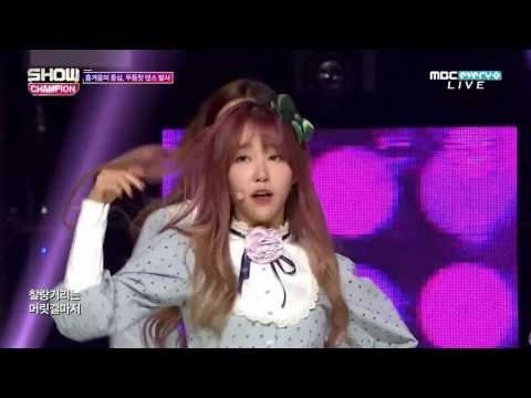 161026 크레용팝 (Crayon Pop) - 두둠칫 (Doo Doom Chit) @ Show Champion (x265)