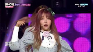 161026 크레용팝 (Crayon Pop) - 두둠칫 (Doo Doom Chit) @ Show Champion (x265)