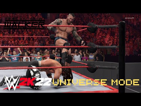 CAN RANDY ORTON WIN THE WWE CHAMPIONSHIP? - WWE Monday Night Walker Ep. 142 - WWE 2K22 CUSTOM STORY