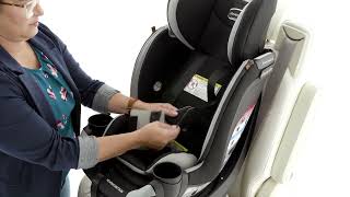 Revolve360 Slim 2 in 1 Rotational Convertible Car Seat How To Demo: Quick Clean Cover Removal