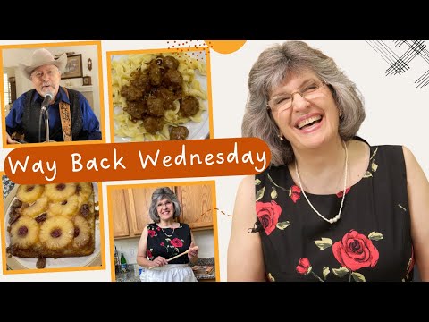 Way Back Wednesday!  Vintage Food & Tasty Tunes from Paula's Kitchen