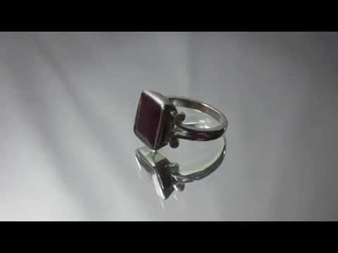 Gomedh silver ring video