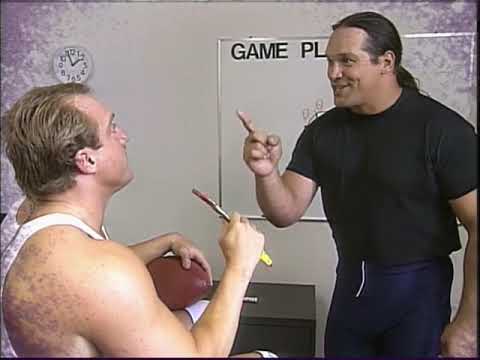 Kevin Greene, Mongo McMichael vs Ric Flair, Arn Anderson Promo. Macho Man will coach the footballers