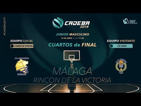 CADEBAJUNMAS 2019 - CUARTOS - HOSPITAL COSTA DE LA LUZ CIUDAD DE HUELVA vs BIOMEDAL CB CORIA XL