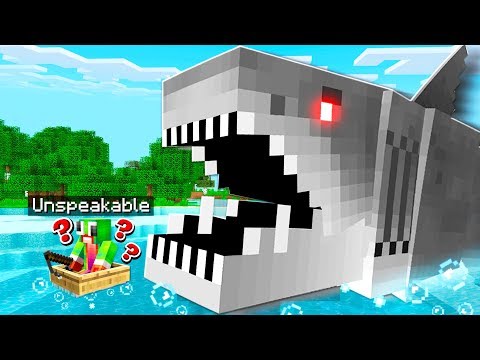 HOW TO SPAWN JAWS IN YOUR MINECRAFT WORLD!