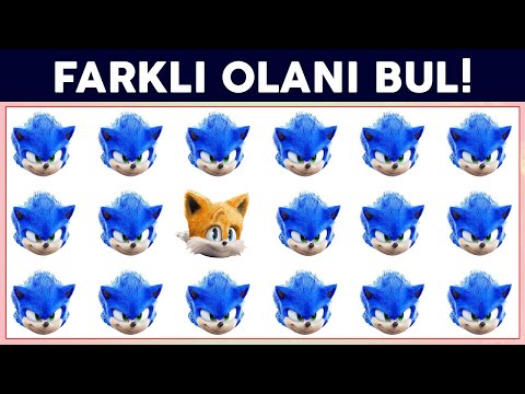 Sonic the Hedgehog 2 - How about testing your eyesight with these challenging puzzle questions? 👀