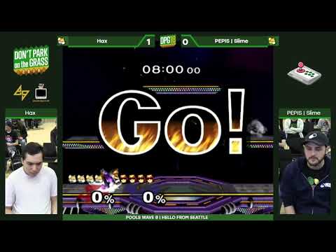 DPotG 2018: Pools Wave B - Hax (Fox) vs. PEPIS | Slime (Falco/Falcon)