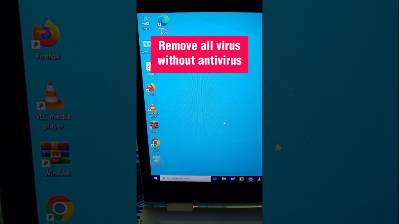 How to remove all virus from laptop without antivirus
