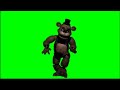 Freddy Default Dance Green Screen