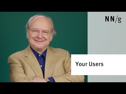 You Have the Users You Have (Video) - NN/G