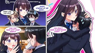 Download lagu [Manga Dub] A beautiful transfer student was assigned the seat next to mine mp3
