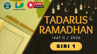 Download lagu SIRI 1 – LIVE TADARUS AL-QURAN RAMADHAN 1447 H | Guru Baca & Pelajar Ikut | Teks Ayat & Terjemahan mp3