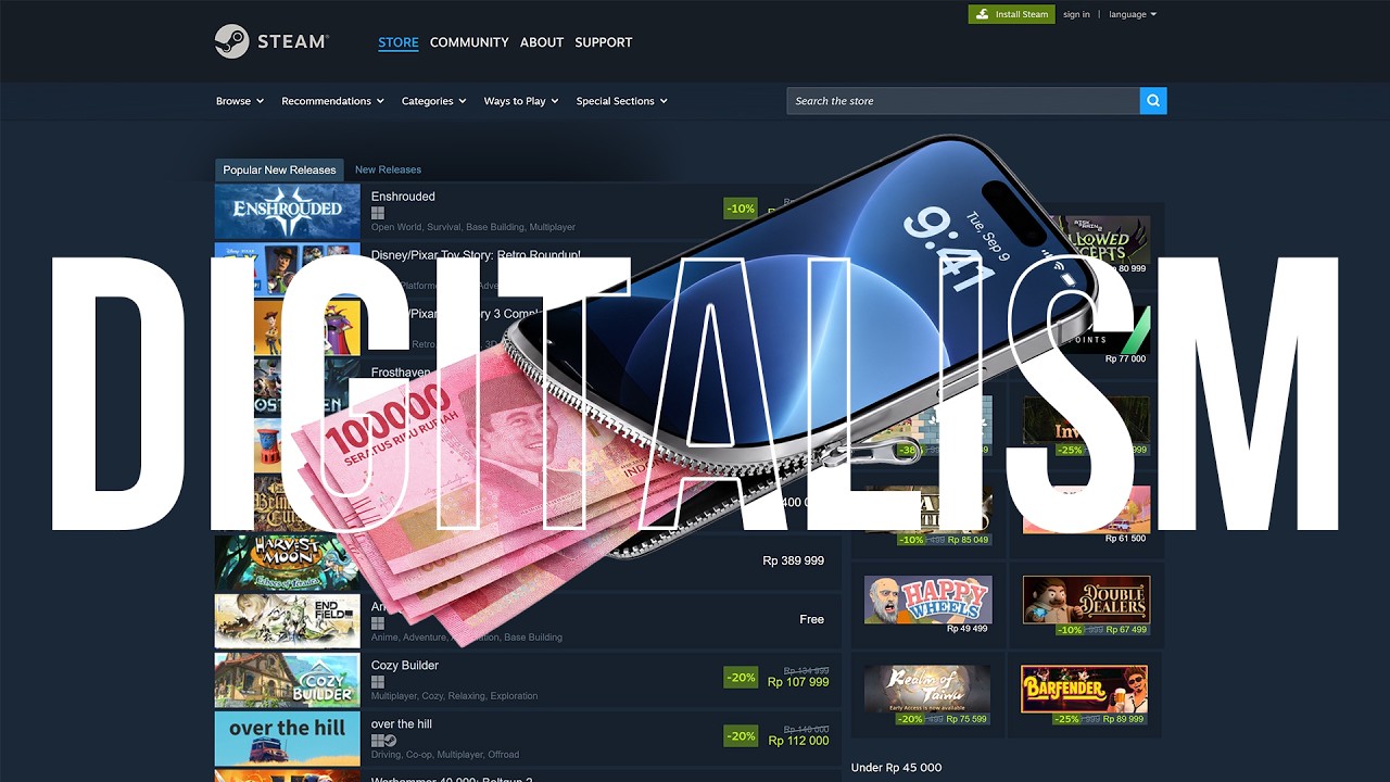 Masih Ribut Soal Game Digital? Tu Duit Kita Uda Digital Juga.