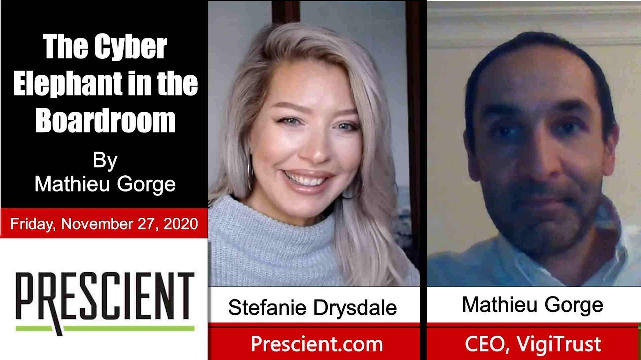 Book: The Cyber Elephant in the Boardroom -- Stefanie Drysdale and Mathieu Gorge
