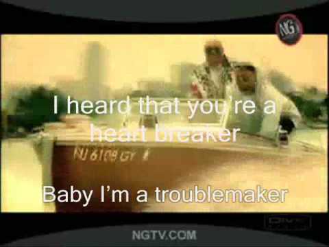 Akon Ft. Sweet Rush - Troublemaker video clip + lyrics