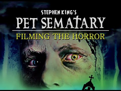 Filming the Horror: Rare Behind the Scenes of Stephen King’s Pet Sematary (1989) 🎞️