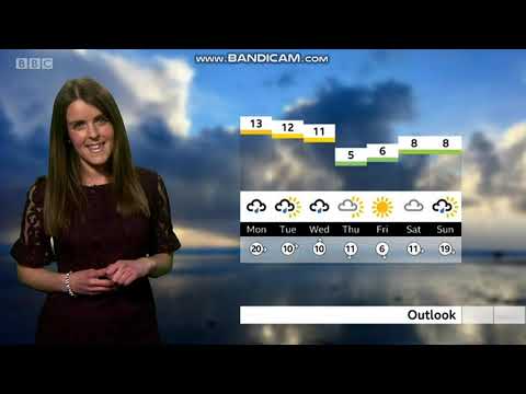 Alex Osbourne BBC ONE Spotlight weather December 20th 2020 in HD! - 60 FPS