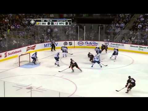 Winnipeg Jets vs Anaheim Ducks Highlights 12/17/11