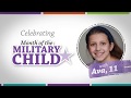 Month of the Military Child - Ava