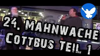 preview picture of video '24. Mahnwache für den Frieden Cottbus Teil 1'