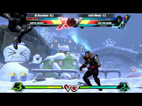 Xanadu Monthly - UMVC3 - GF - Josh Wong (Wolv.Doom.Wesk) Vs. DJ Huoshen (Felecia.Skrull.Task)