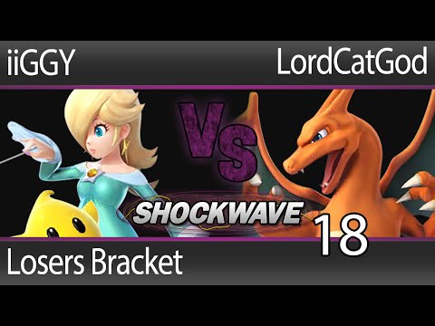 SW18 Smash 4 - iiGGY (Rosalina, Mega Man) vs LordCatGod (Charizard) - Losers Bracket