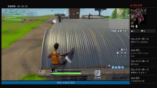 PUBG！？　FORTNITE　ライブ