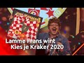 Lamme Frans wint Kies je Kraker 2020 met zijn 'Handjes, handjes, bloemetjesgordijn'